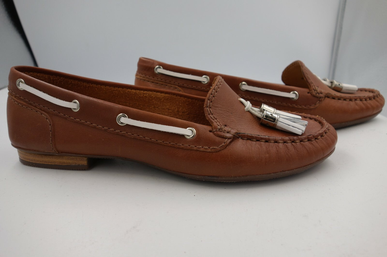 ES0698 Damen Halbschuhe von André, braun, Gr. 371