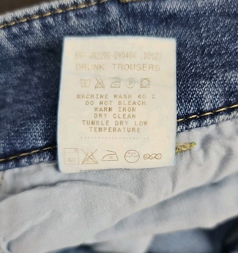 EK3955 Damenhose Killah Gr.M Blau Taile 40cm Länge 63cm3