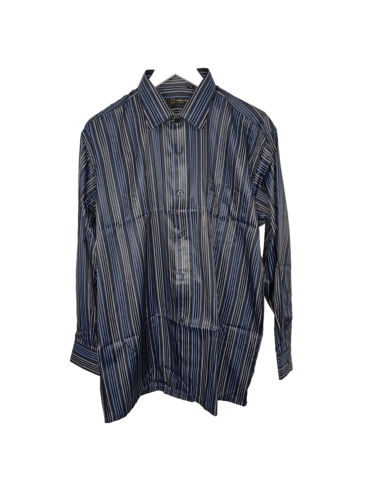 EK6974 Herren Hemd von Giorgio Bruni, Blau, Gr.432