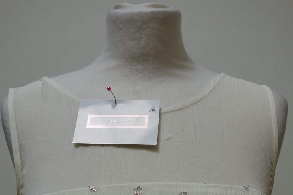 EK0754 Damen Kleid von Esprit, cremeweiß, Gr. 382