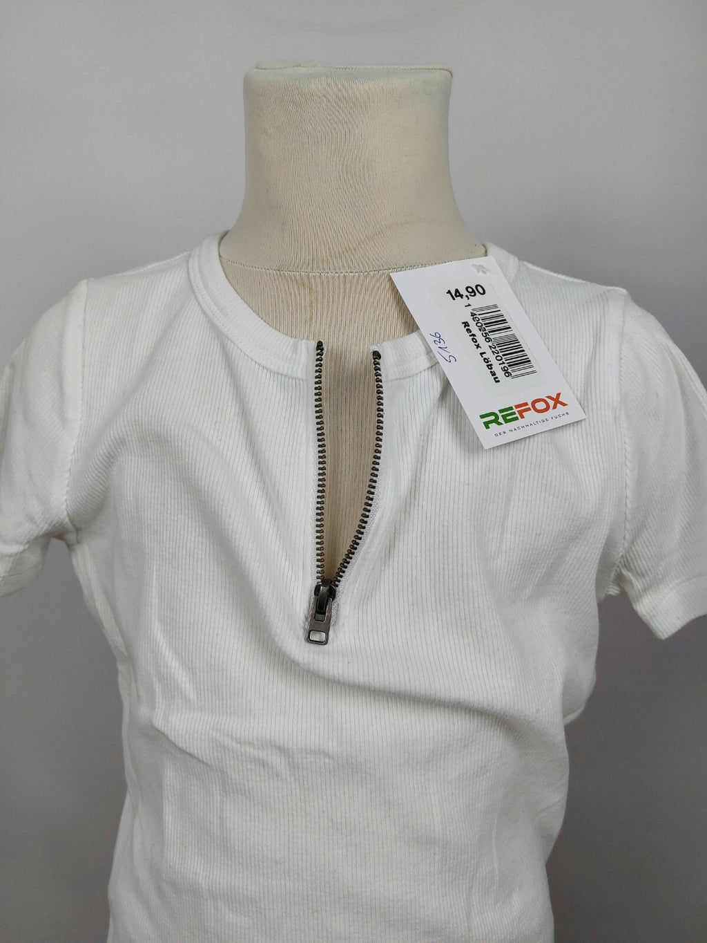EK5136 Damen T-Shirt von Hollister, weiß, Gr. XS2