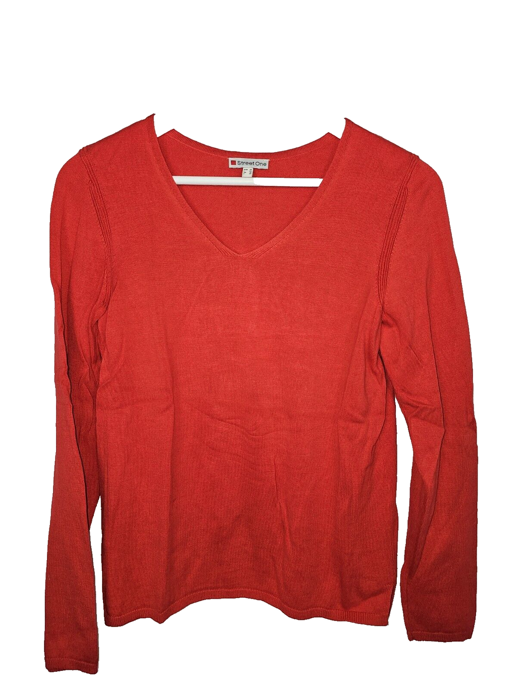 EK3229 Damen Langarmshirt von Street One, rot, Gr.360