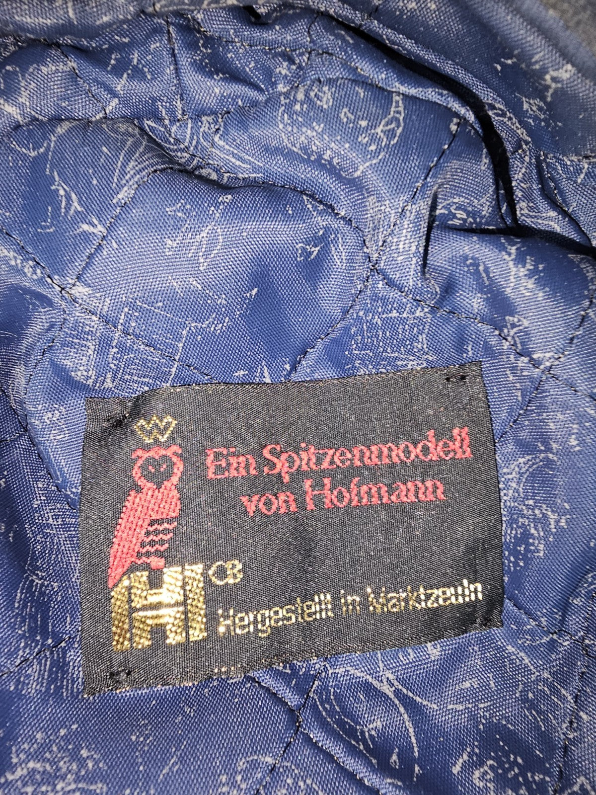EK8007 Herren Kappe von Hoffmann, grau, Gr.553