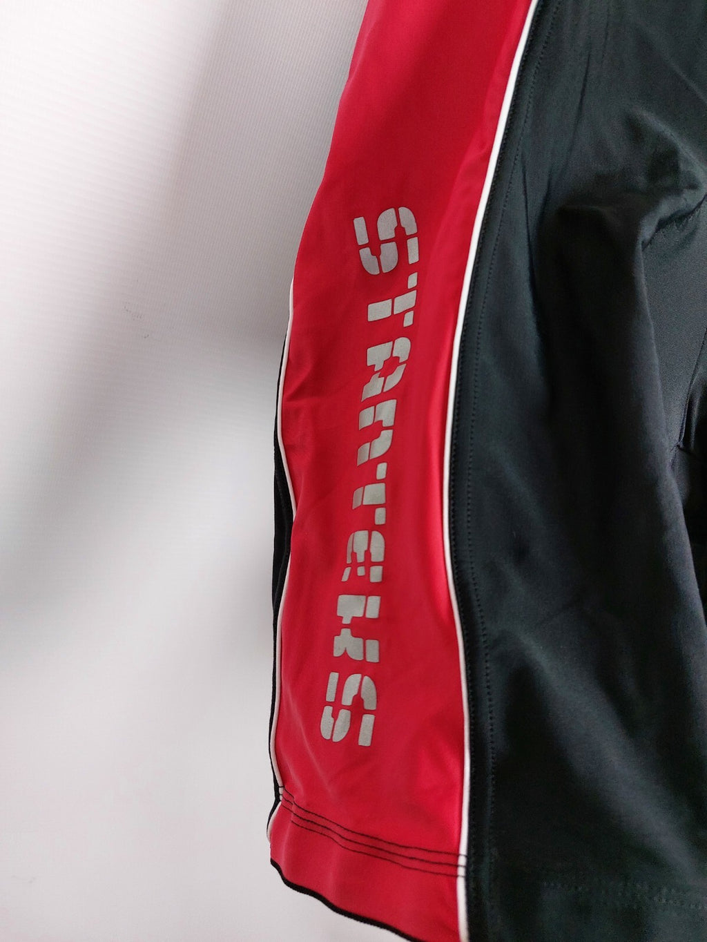 EK0571 Herren Radlerhose von Du Pont, rot-schwarz, Gr.S2