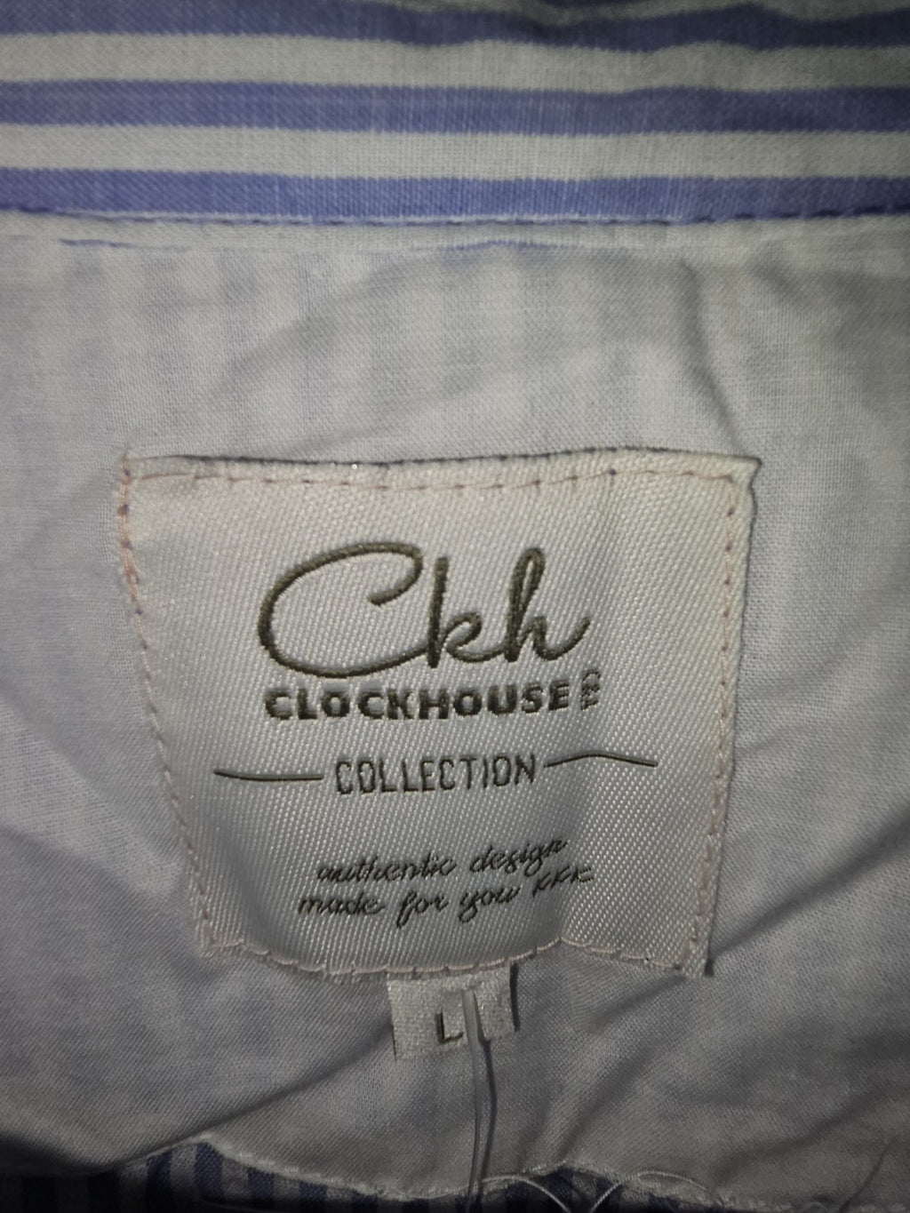 EK7212 Damen Bluse von Clockhouse, blau, Gr.L2