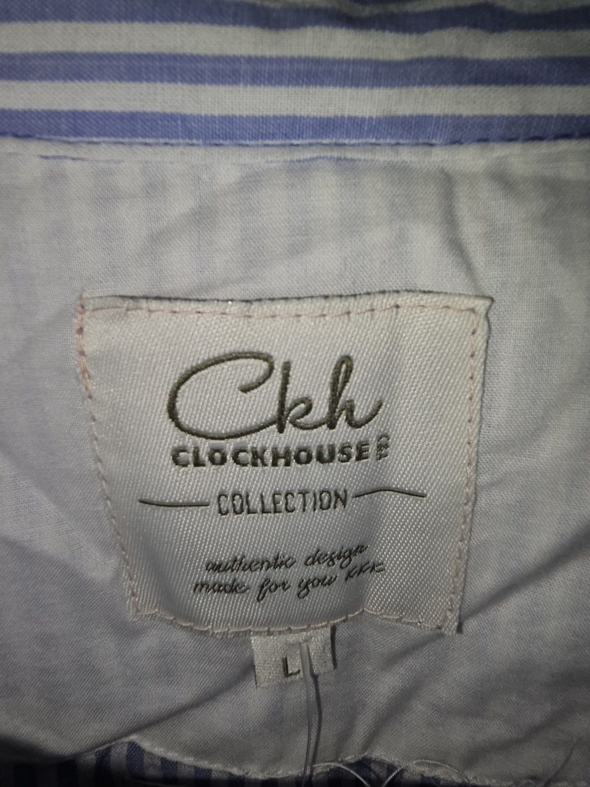 EK7212 Damen Bluse von Clockhouse, blau, Gr.L2