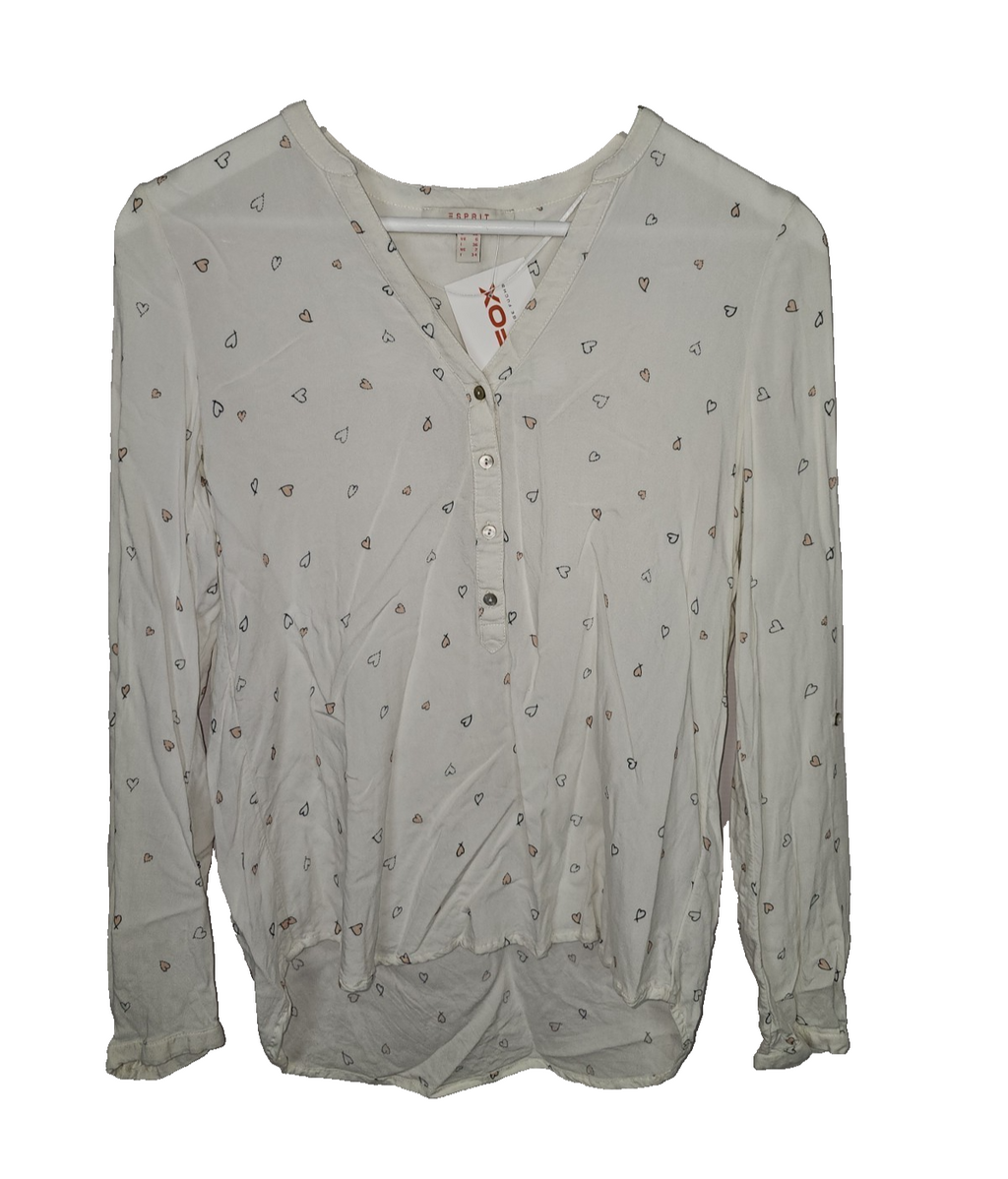 EK7525 Damen Bluse von Esprit, Weiß, Gr.320