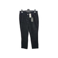 EK1195 Damen Hose Mandy Straight Gr.44 Schwarz Taile 44cm Höhe 111cm0