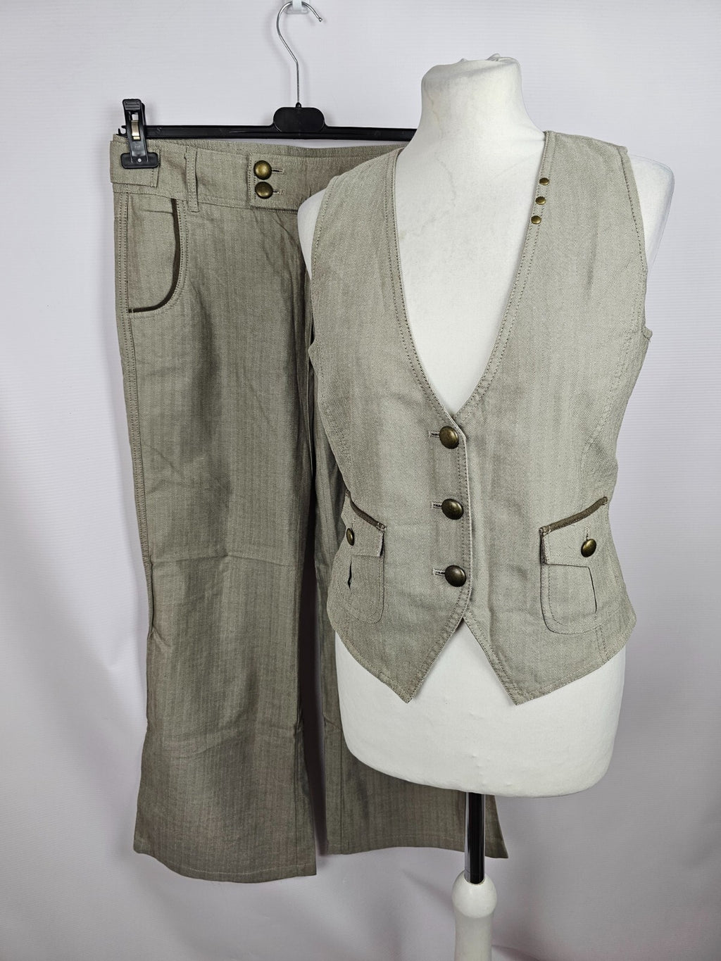 EK5592 Damen Set von Mexx, graubraun, Gr. 400