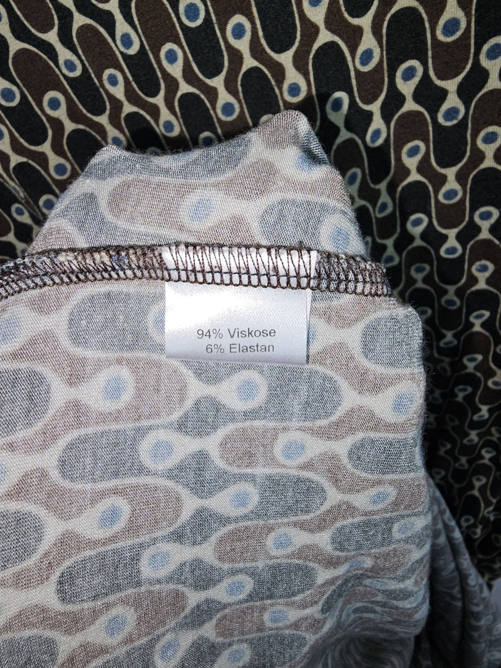 EK1496 Damen Kleid von Ellen Eisemann, Braun, Gr. S5