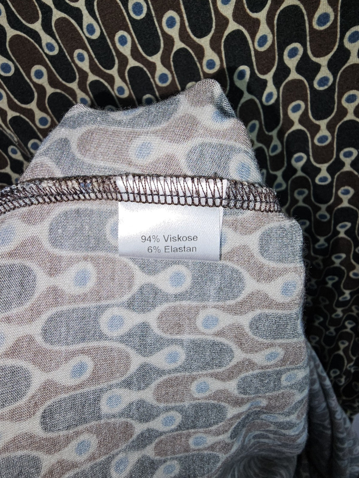 EK1496 Damen Kleid von Ellen Eisemann, Braun, Gr. S5