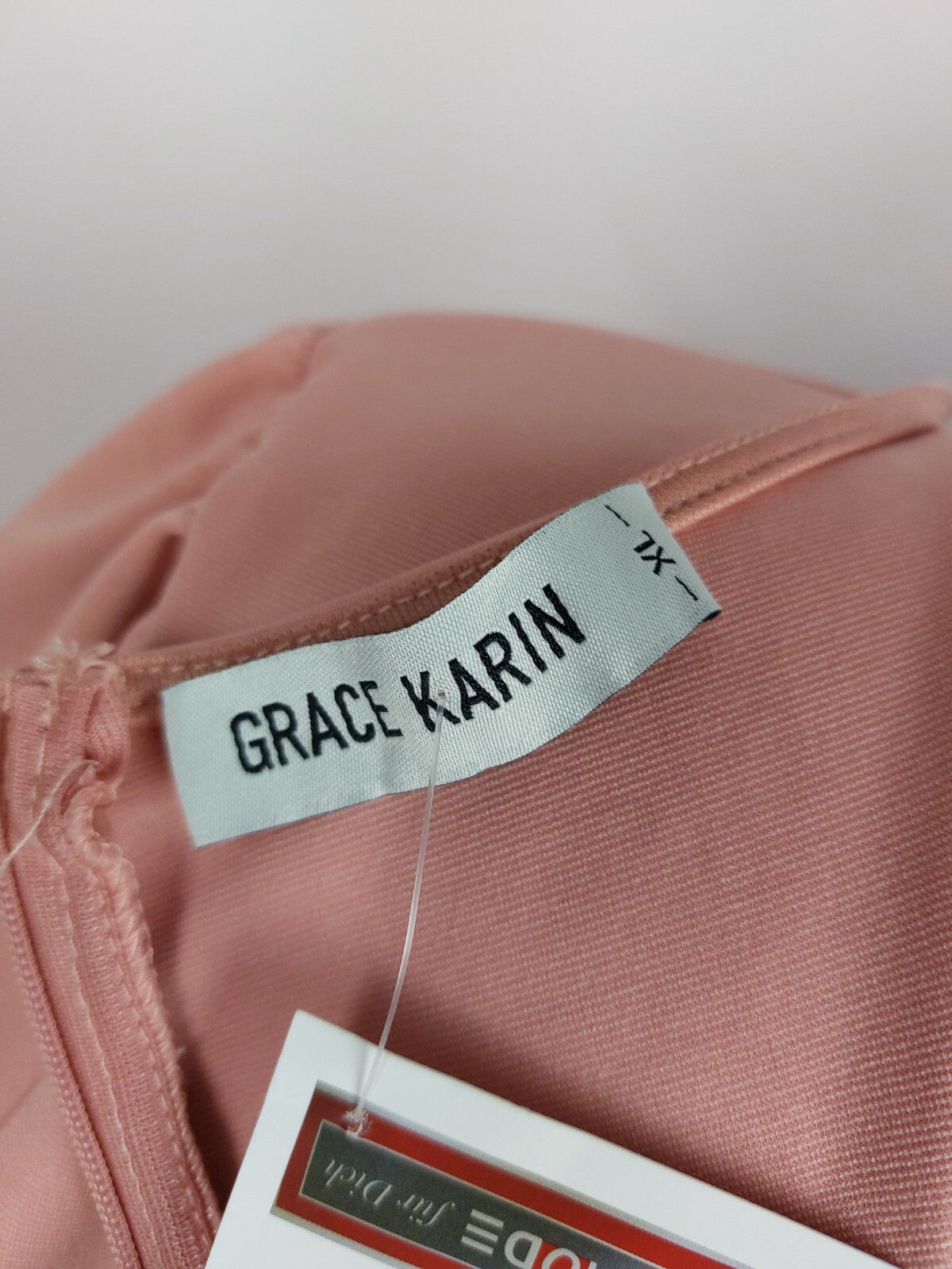EK3836 Damen Kleid von Grace karin, rosa, Gr. XL6