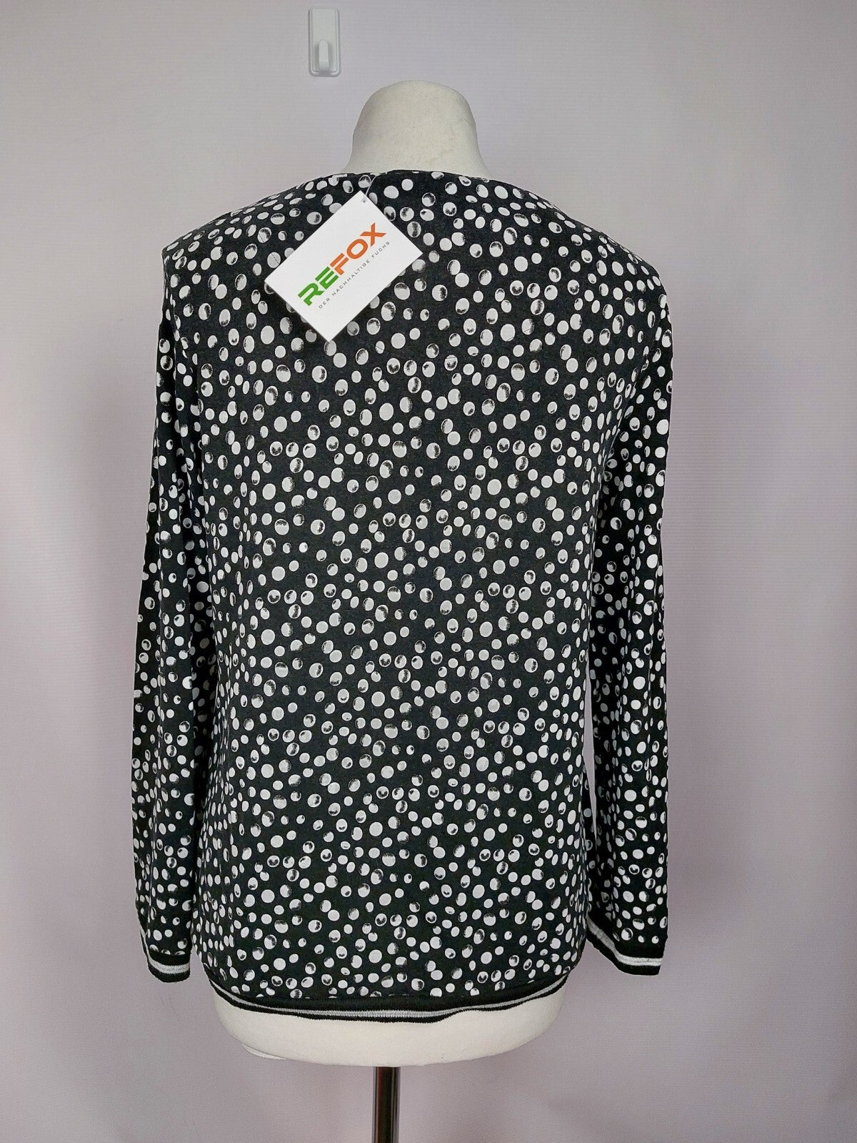 EK4810 Damen Shirt von Lisa Tossa, schwarz-weiß, Gr.M5