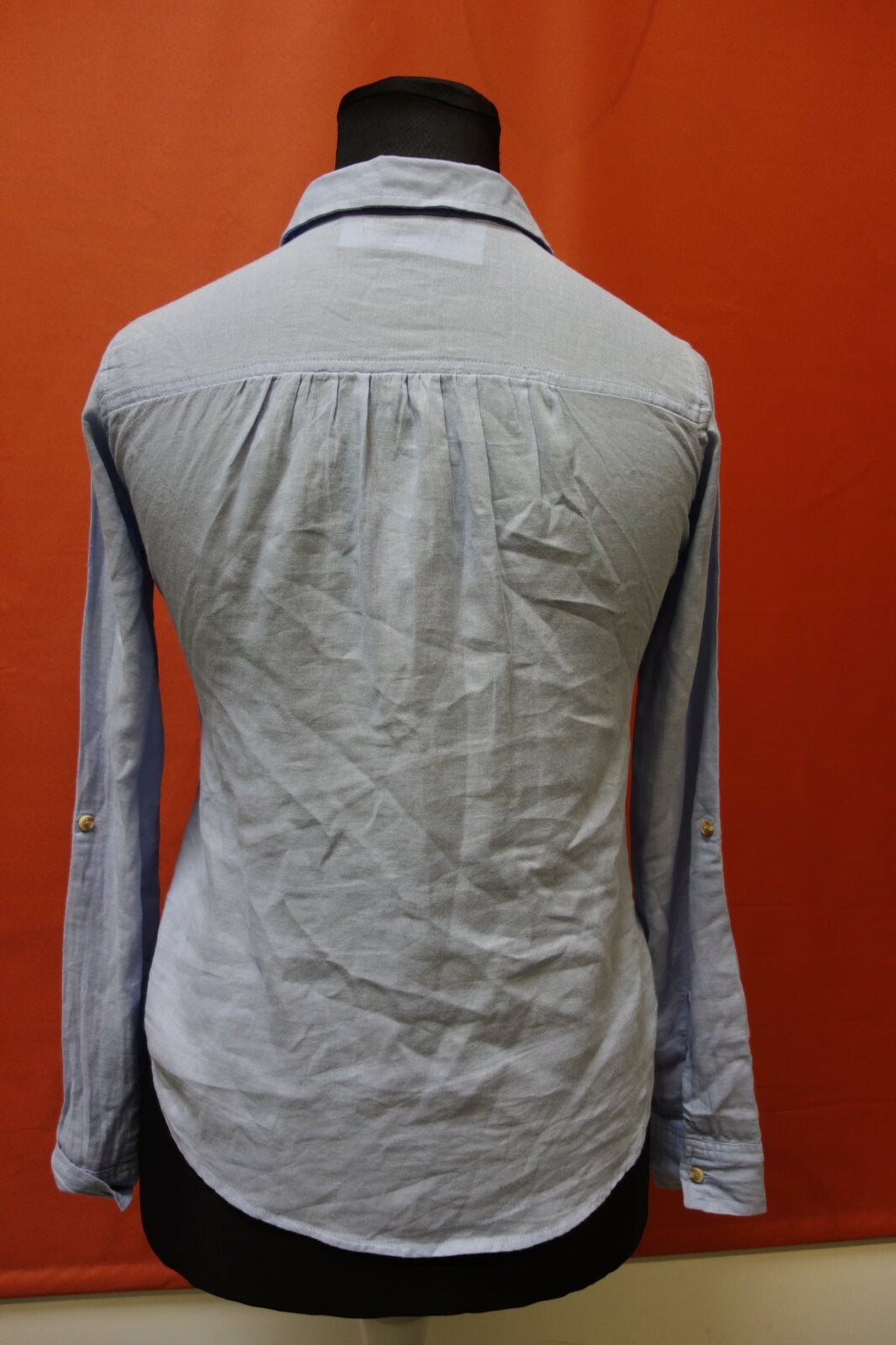EK0259 Damen Bluse von Hollister, blau, XS4