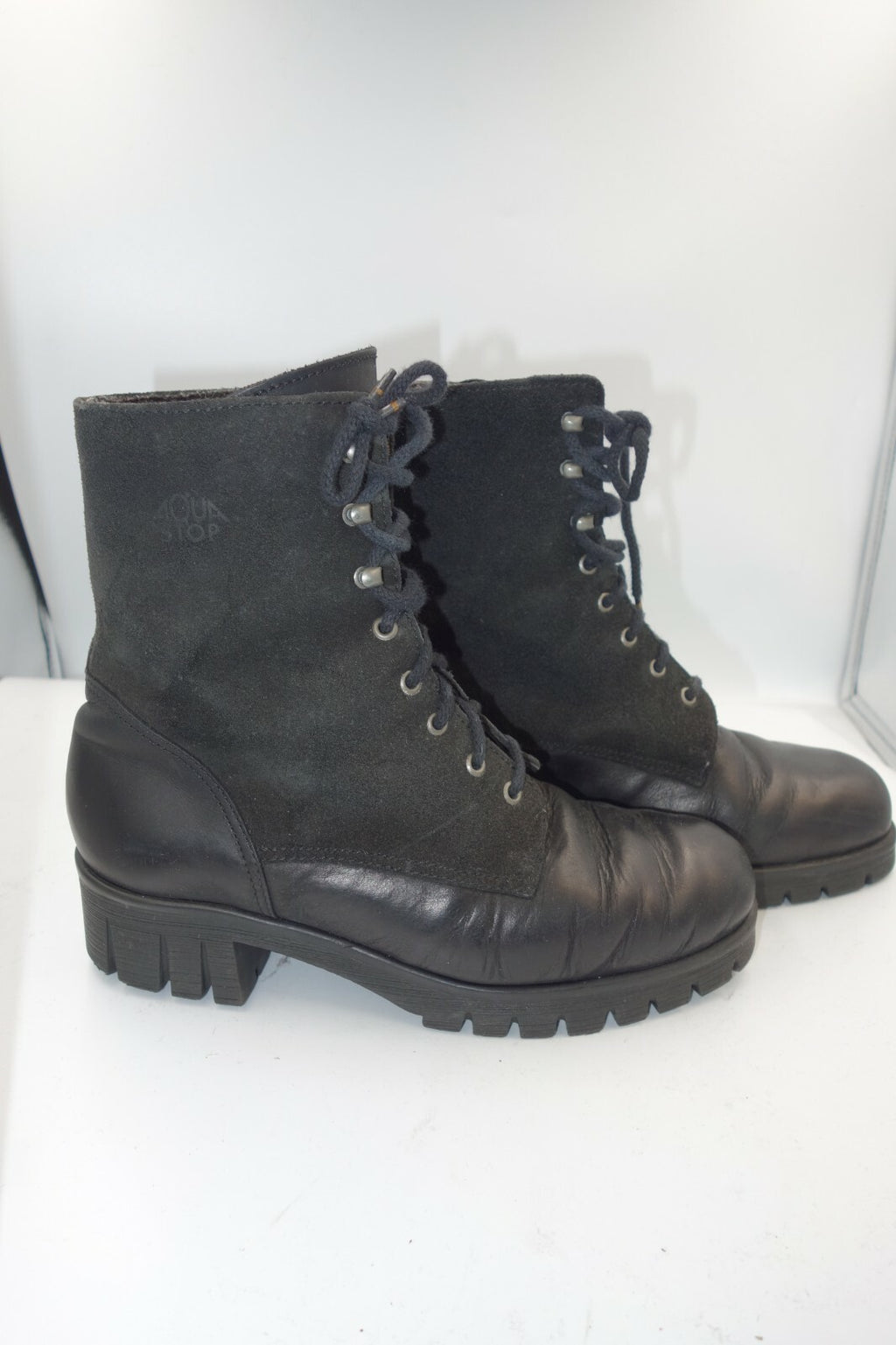 ES0675 Damen Stiefeletten von Salamander, schwarz, Gr. 371