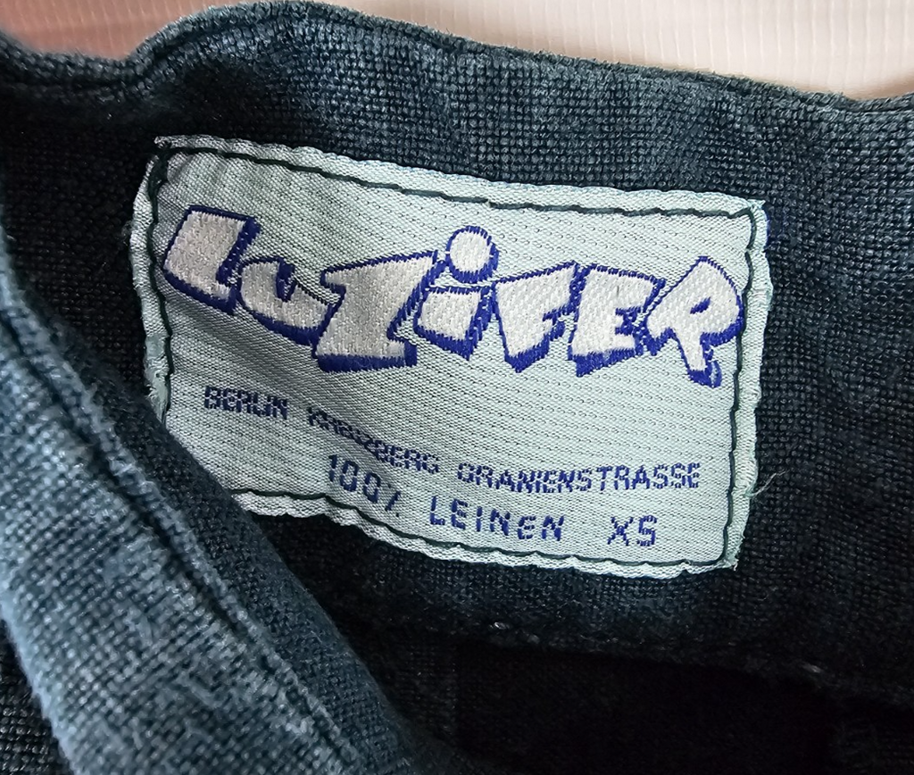 EK8327 Damen Roxk von Luzifer, Blau, Gr. XS4