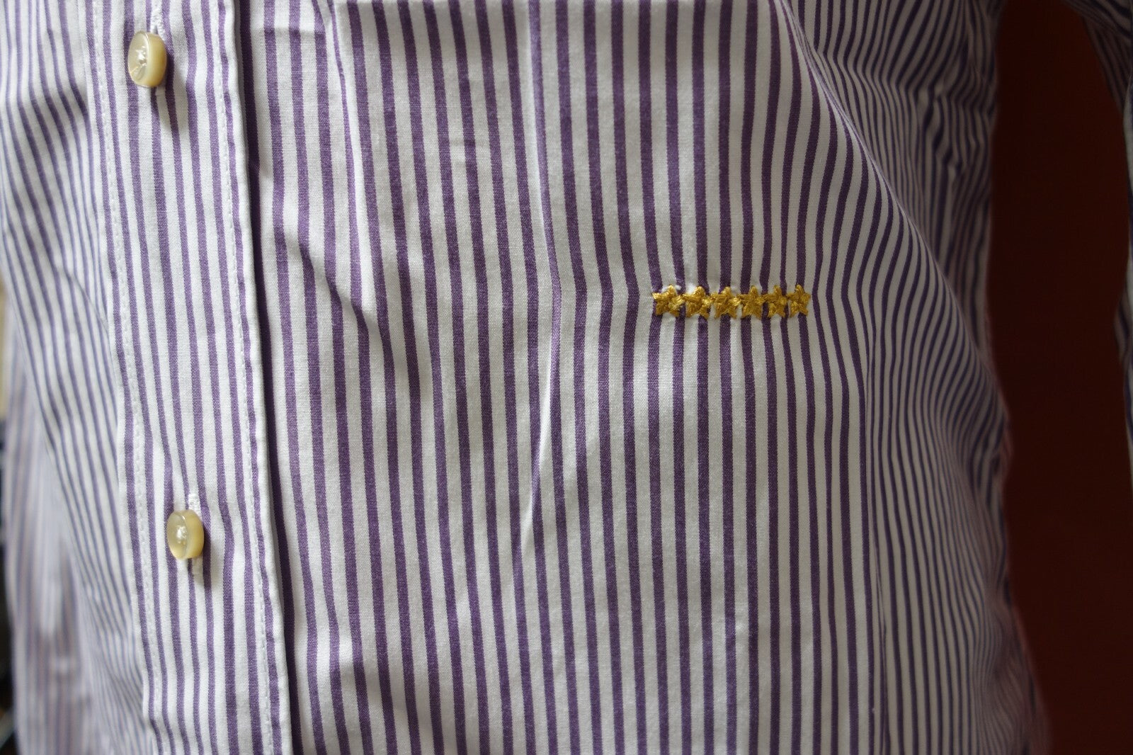 EK0178 Herren Hemd von 0039 Italy, gestreift, M2