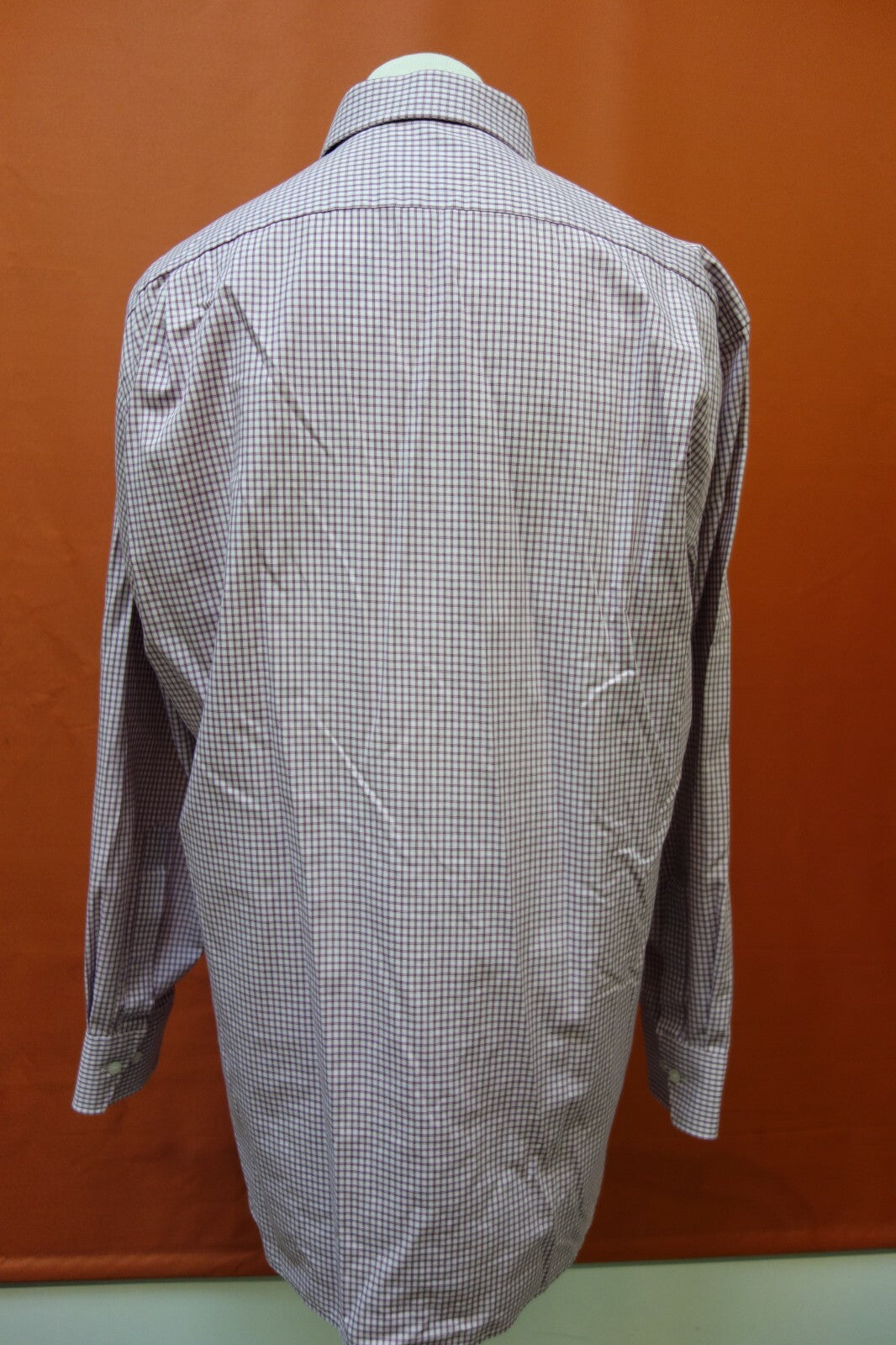 EK4121 Herren Hemd von Marvelis, lila kariert, 44, Slim Fit4