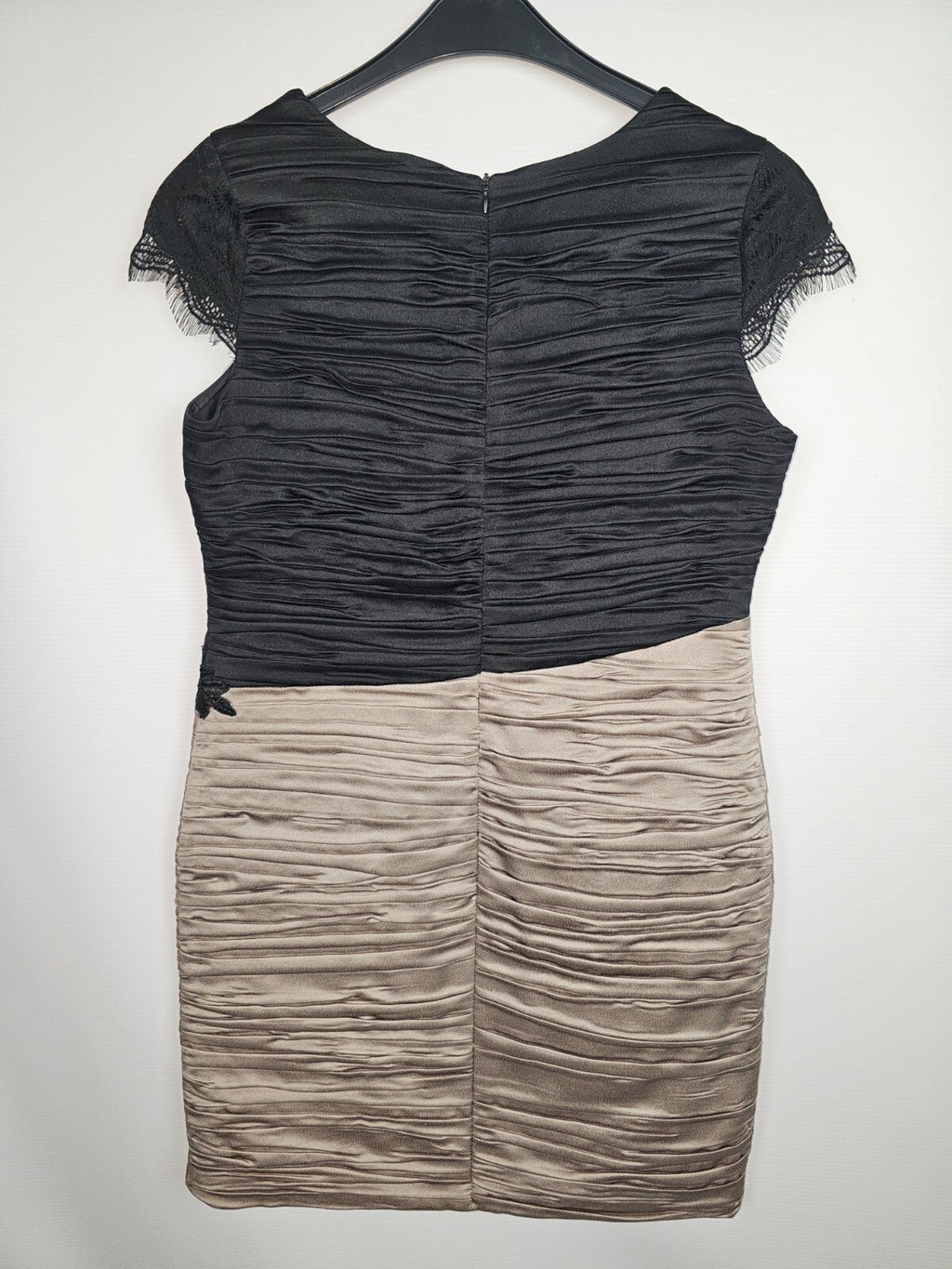 EK2537 Damen Kleid von MONA , Graubeige-schwarz, Gr.. s5