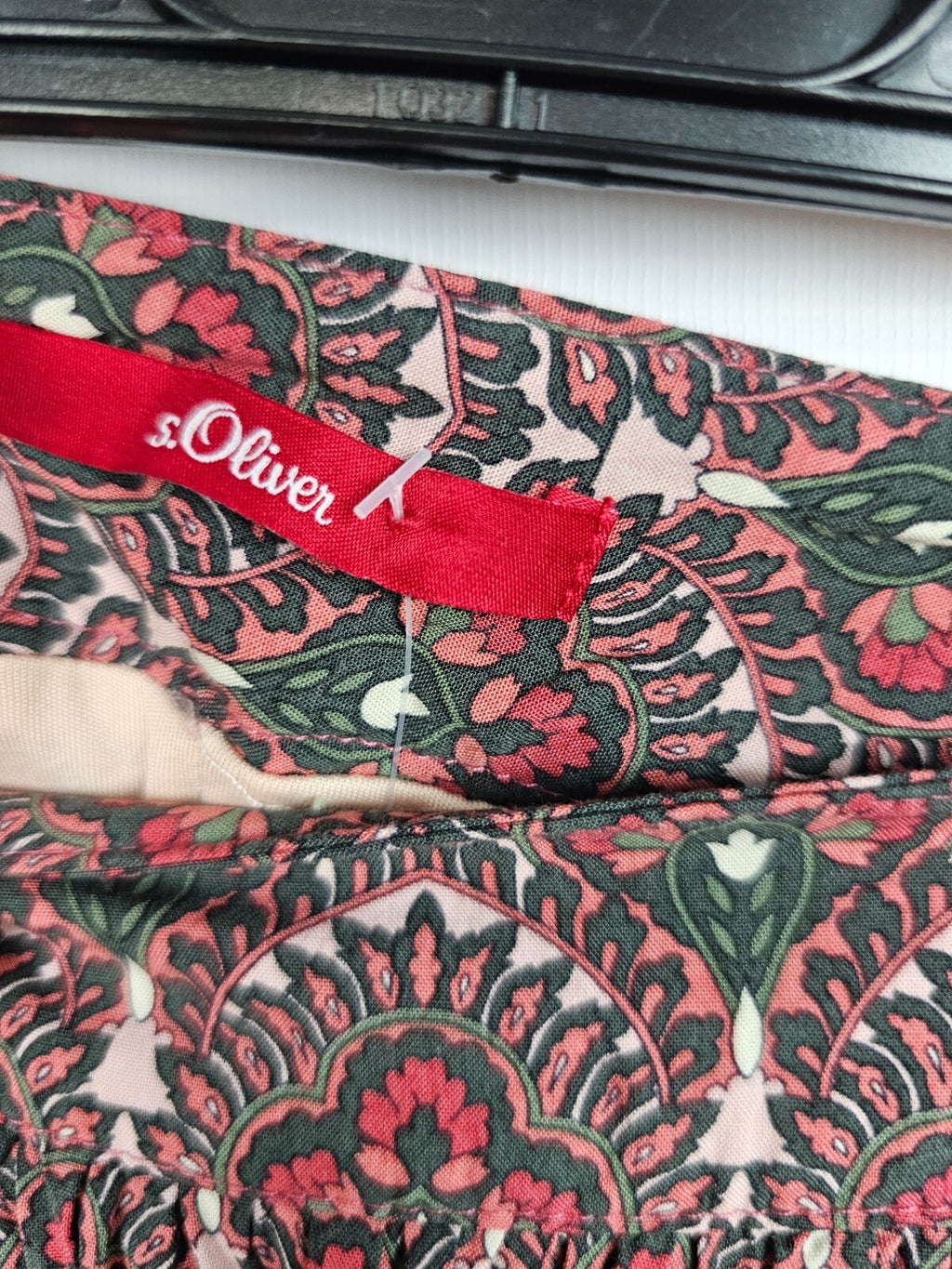 EK3318 Damen Rock von s.Oliver, rot-rosa, Gr.412