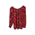 EK9133 Damenbluse Rot Gr.M0