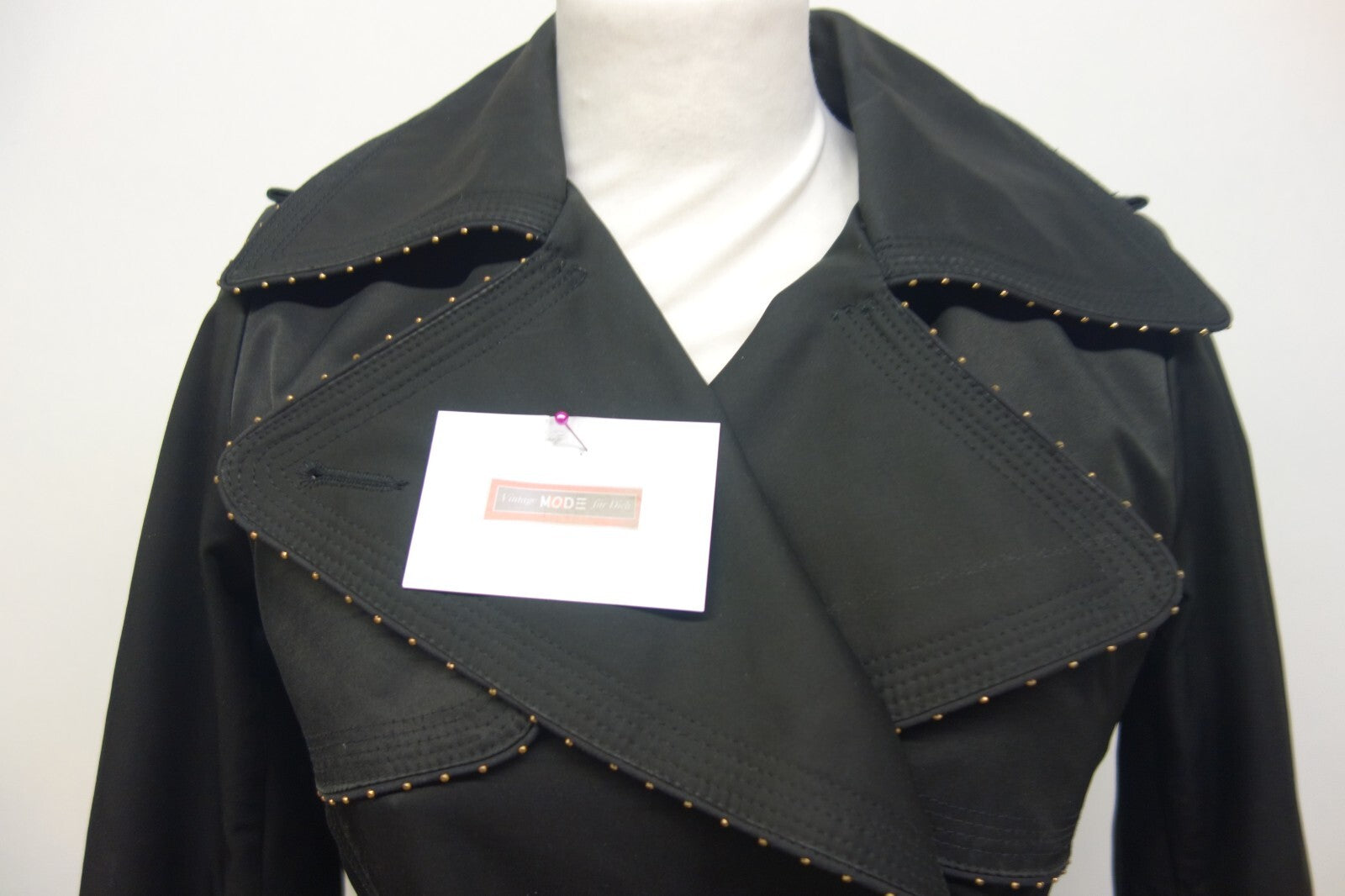 EK2736 Damen Mantel von H&M, schwarz, Gr. 361