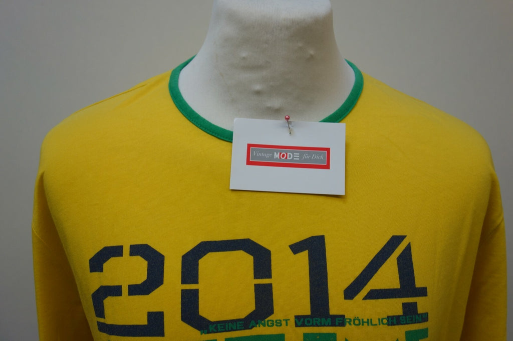 EK1153 Herren T-Shirt von Mustang, gelb, Gr. L1