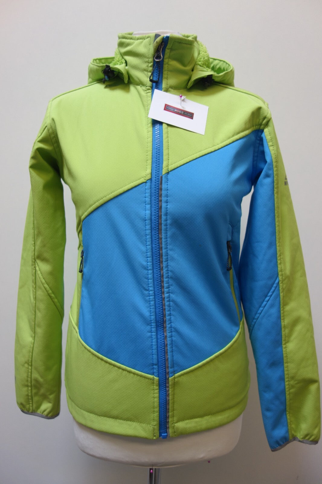 EK0797 Kinder Jacke von McKinley, grün/blau, Gr. 1640