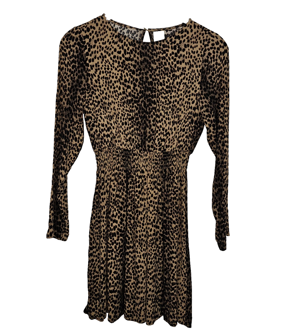 EK7860 Damen Kleid von H&M, Braun, Gr. 340