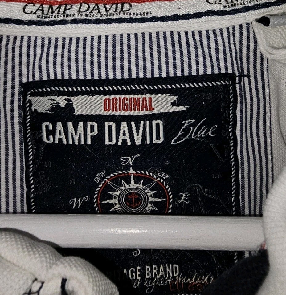 EK9972 Herren T-Shirt von Camp David, weiß, Gr.L4