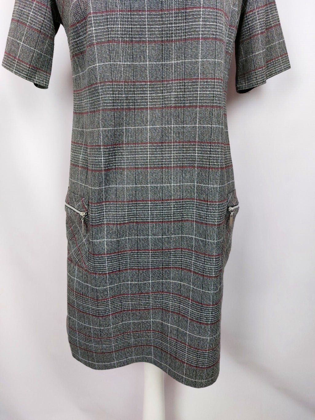 EK4866 Damen Kleid von Apricot, grau, Gr. S2