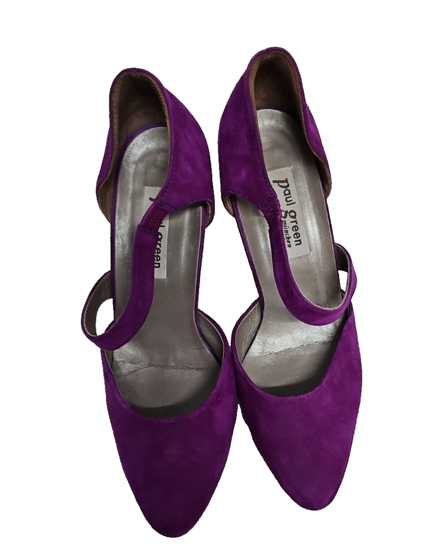 ES 299 Damen Pumps Paul Green Gr4,5 37 Fuchsia2