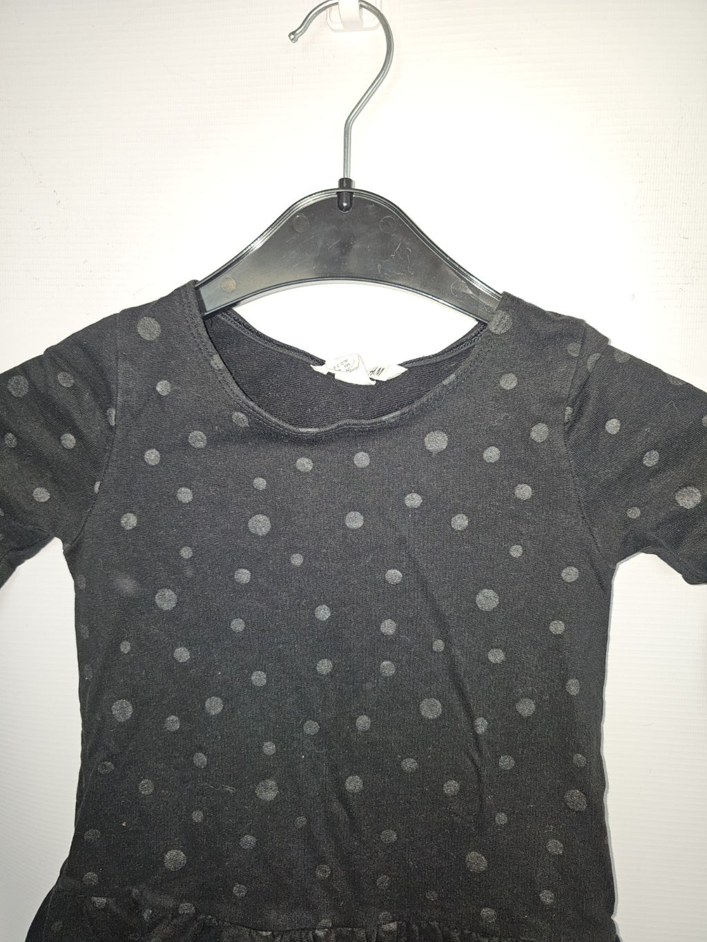 EK8495 Mädchen Kleid von H&M, Schwarz, Gr. 98/1041