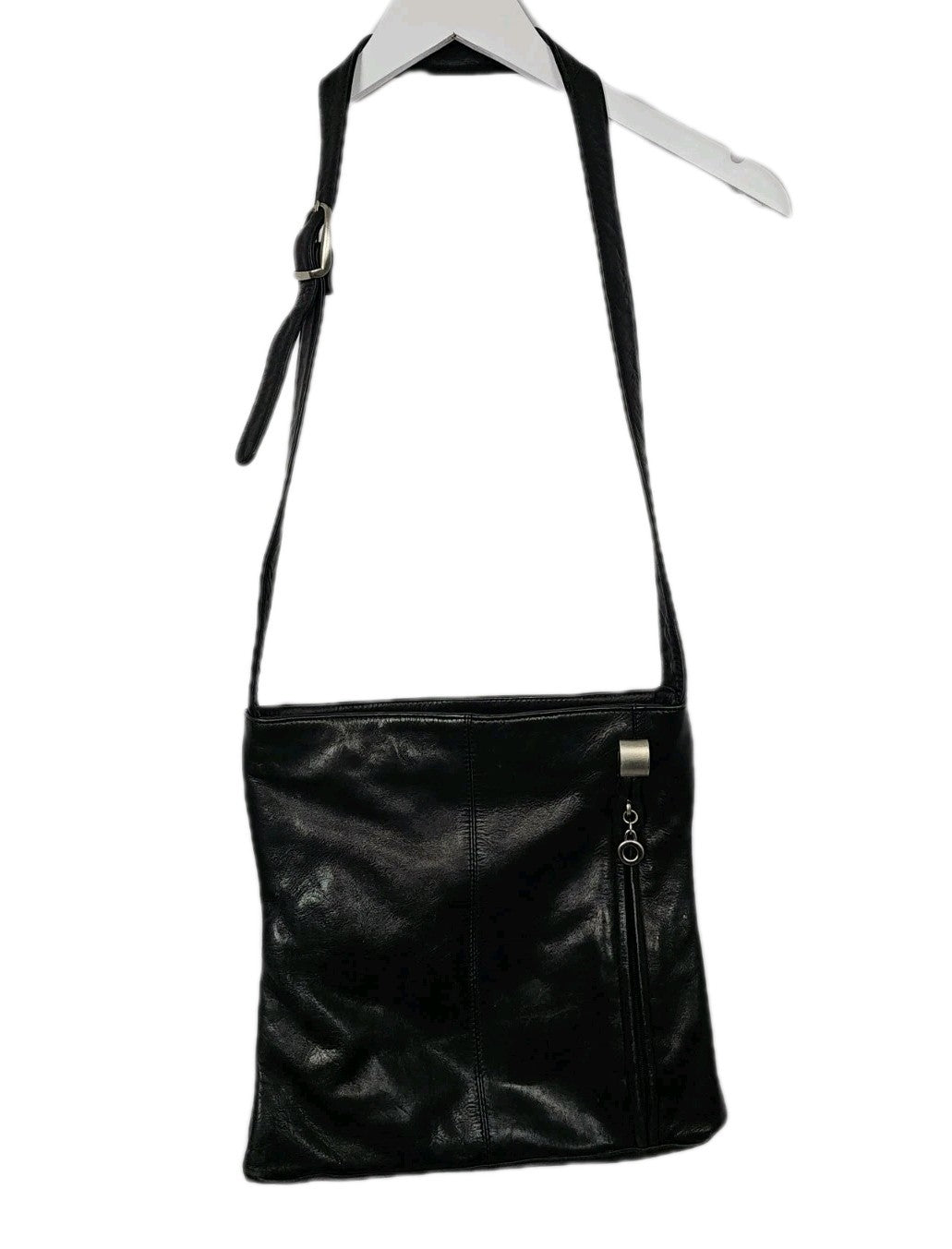EK5696 Damen Tasche, schwarz, Mittelgroß0