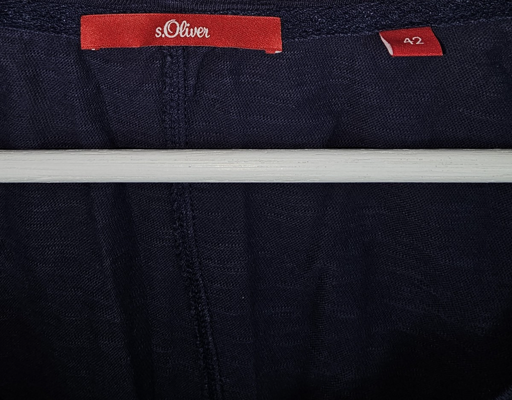 EK7040 Damen T-Shirt von s.Oliver, blau, Gr.422