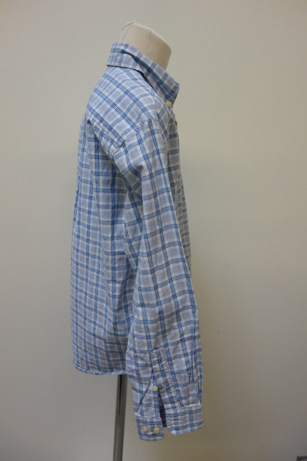 EK3842 Jungen Hemd von American Outfitters, blau/weiß kariert, Gr. 102