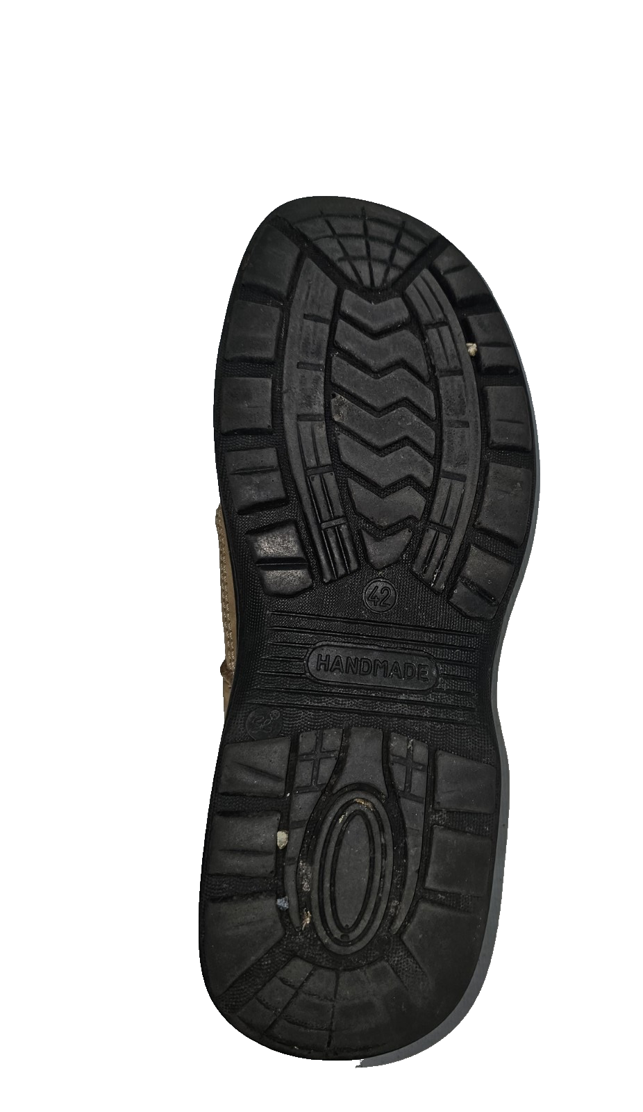 ES724 Herren Sabdalen von are Relax, Handmade, Braun, Gr.425