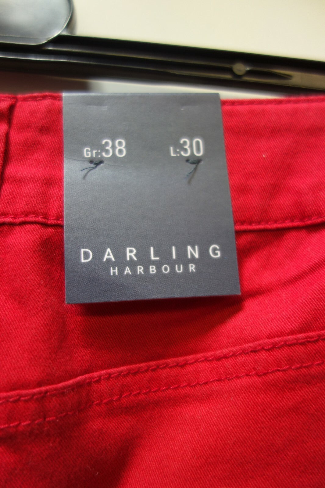 EK0789 Damen Hose von Darling, rot, 38, L304