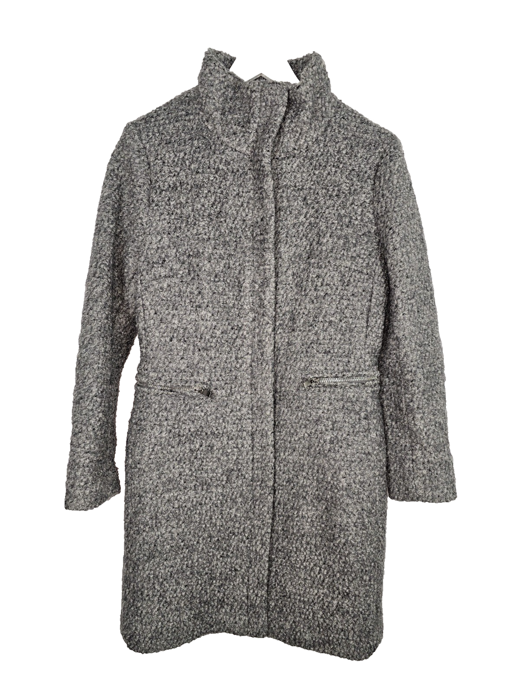EK7727 Damen Mantel von H&M, grau, Gr.400
