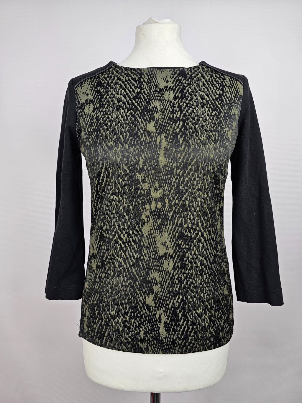 EK5404 Damen Shirt von Summum, schwarz-grün, Gr.340