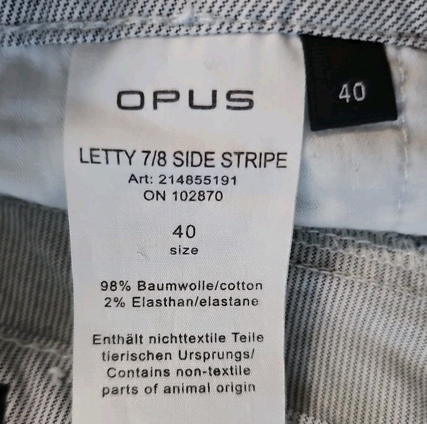 EK11164 Dame Hose von Opus, blau-weiß, Gr.404
