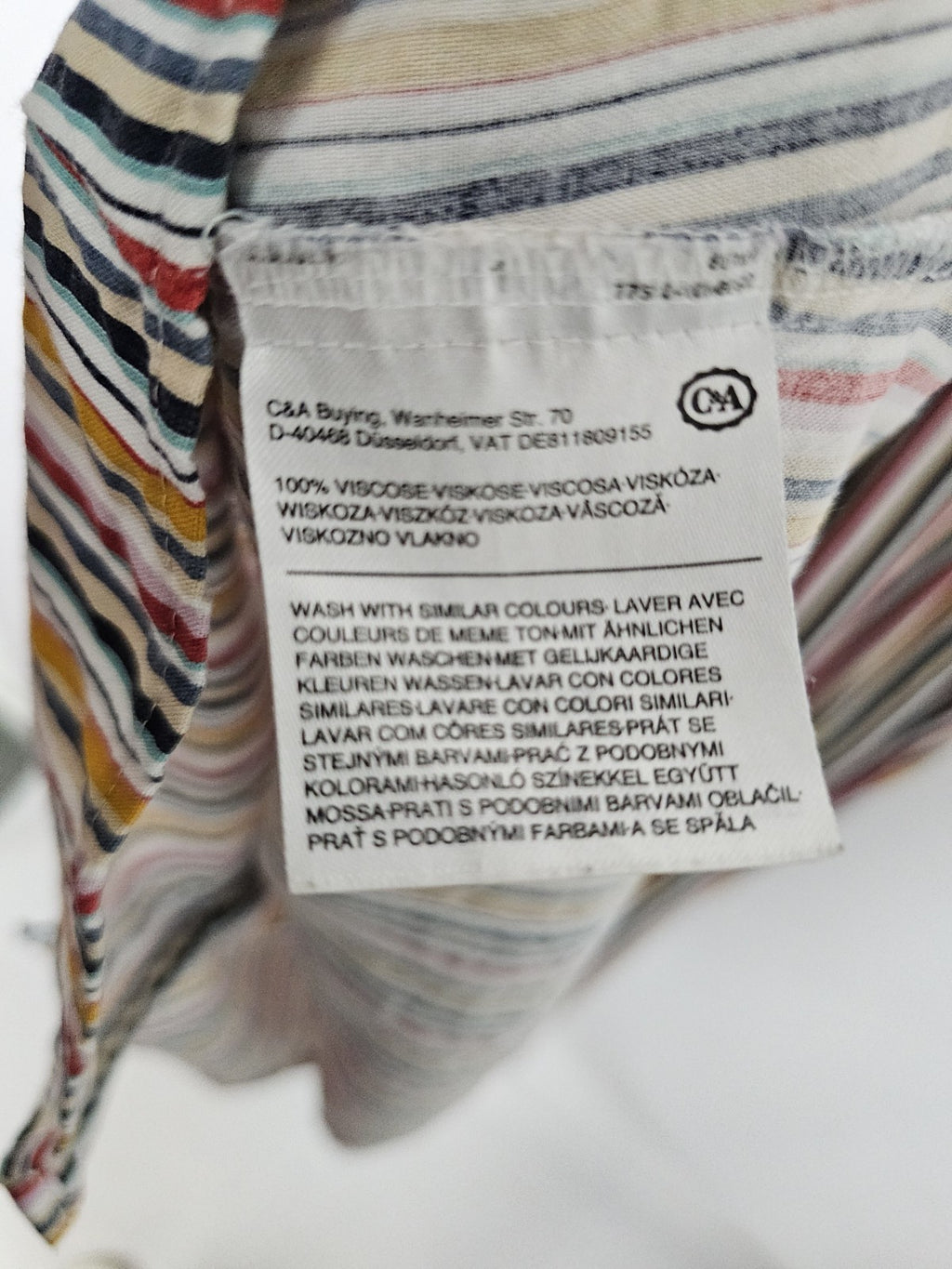 EK1972 Damen Kleid von Ckh, Mehrfarbig,  Gr. 345