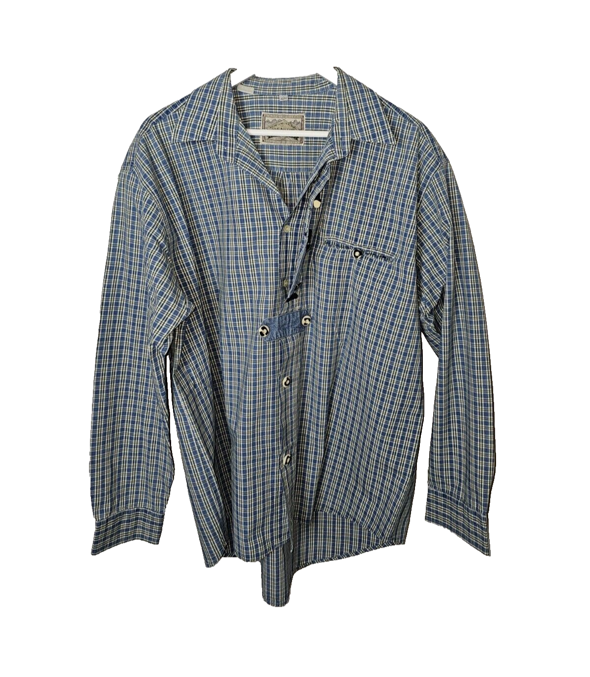 EK6810 Herren Hemd von Genius, blau, Gr.43/44 0