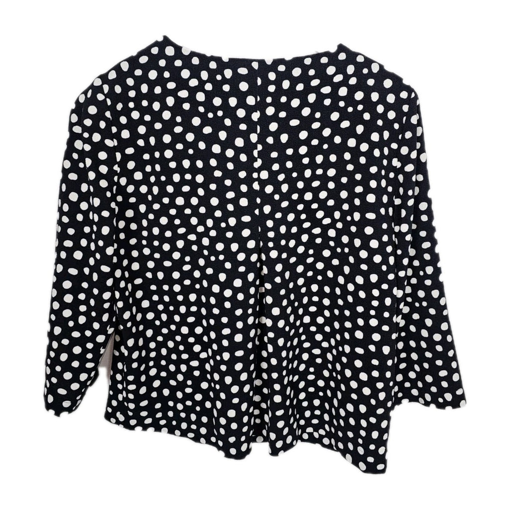 EK9122 Damen Bluse von Opus, schwarz-weiß, gepunktet, Gr.383