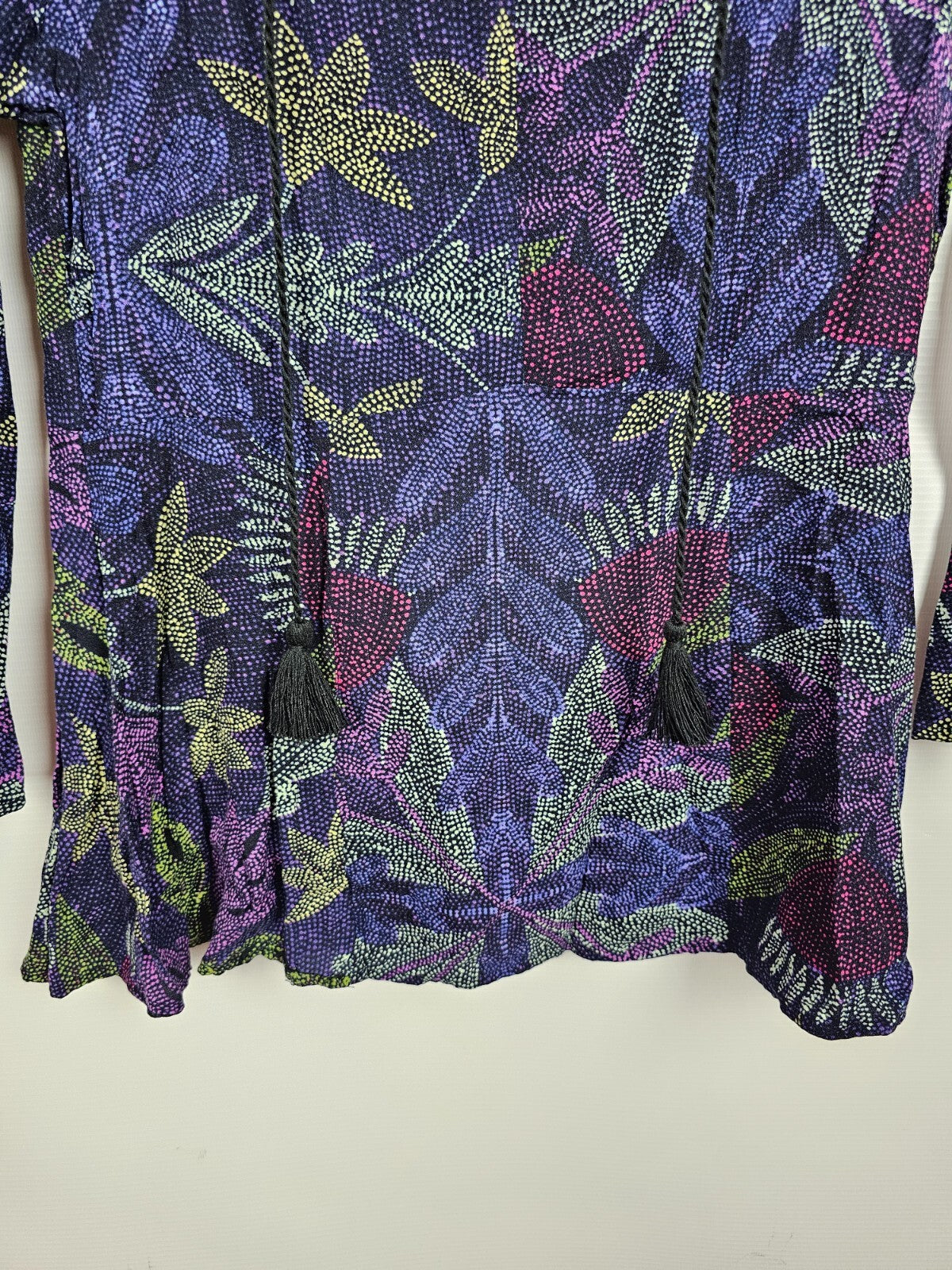 EK5511 Damen Bluse von SurKana, lila, Gr. S3