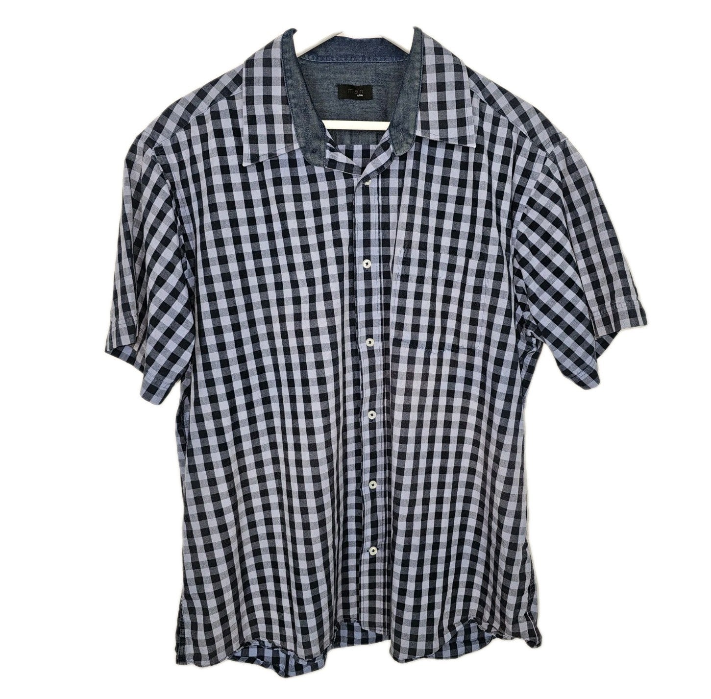 EK2493 Herren Hemd von Tchibo, blau, Gr.43/440