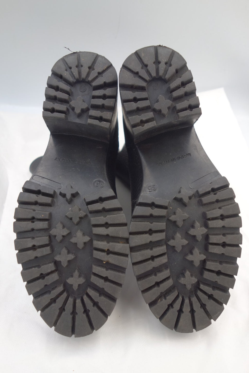 ES0404 Damen Boots, gefüttert von Navyboot, schwarz, Gr. 364