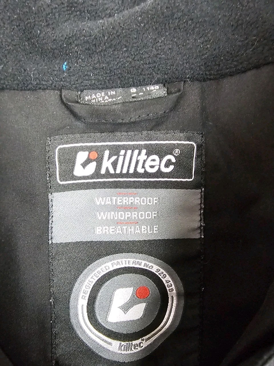 EK10401 Kinder Übergangsjacke von Killtec, Schwarz, Gr. 1401