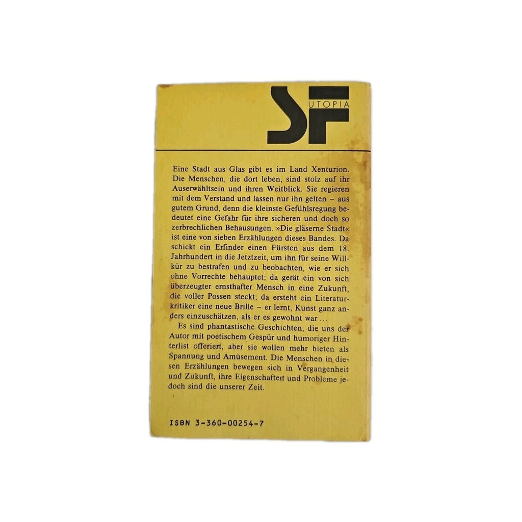 EB3994 Klaus Möckel Die Gläserne Stadt Buch1