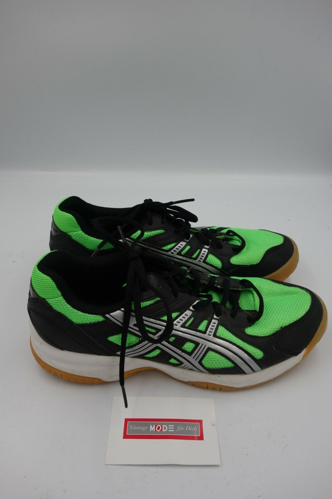 ES0052 Damen Sneaker von Asics, schwarz-Grün, 393